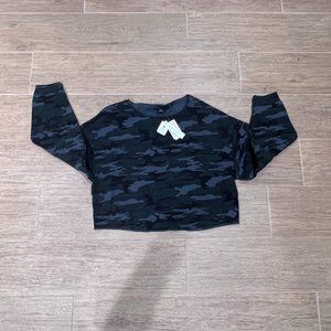Sanctuary Camo sweatshirt, size xs